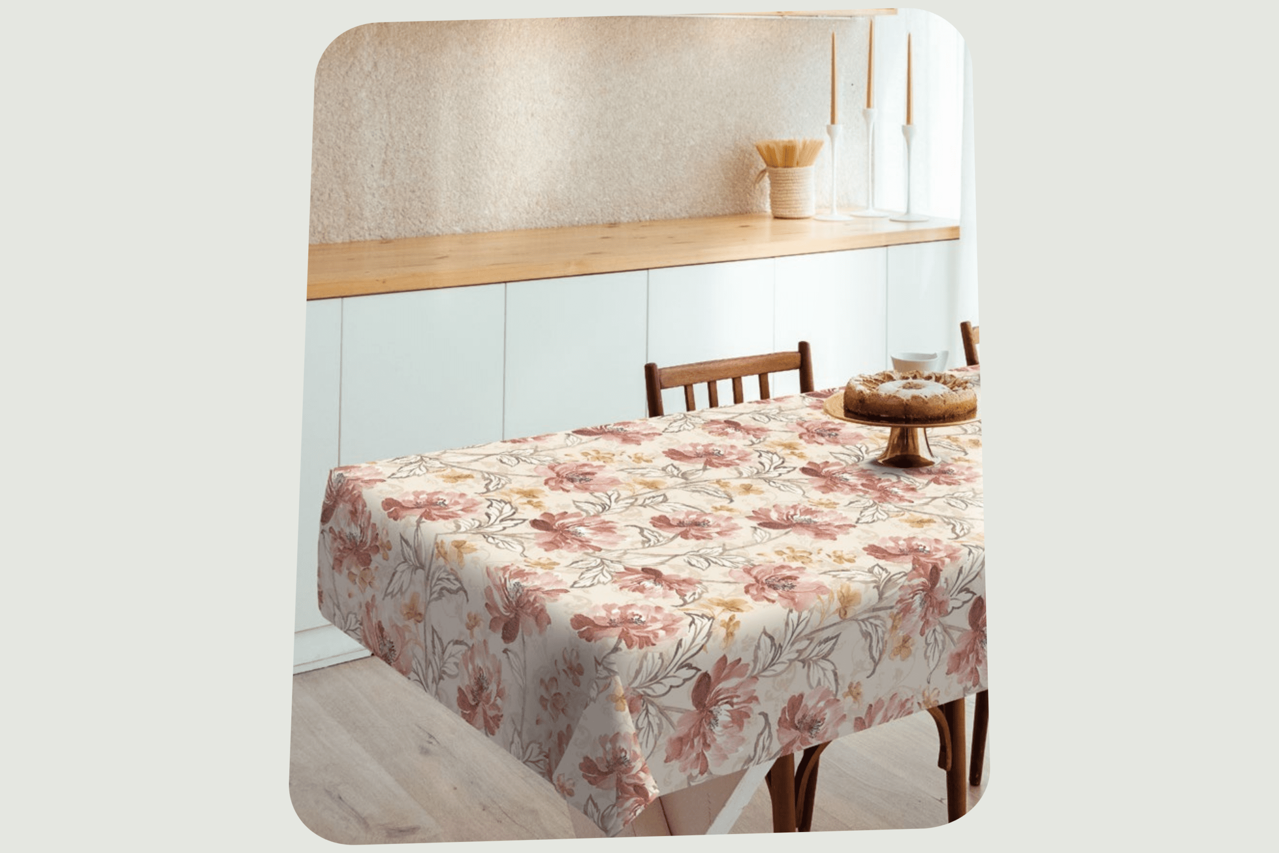 Kate - Tovaglia Pesante Stoffa - Antimacchia - h140cm - spessore 2mm circa - immagine 2
